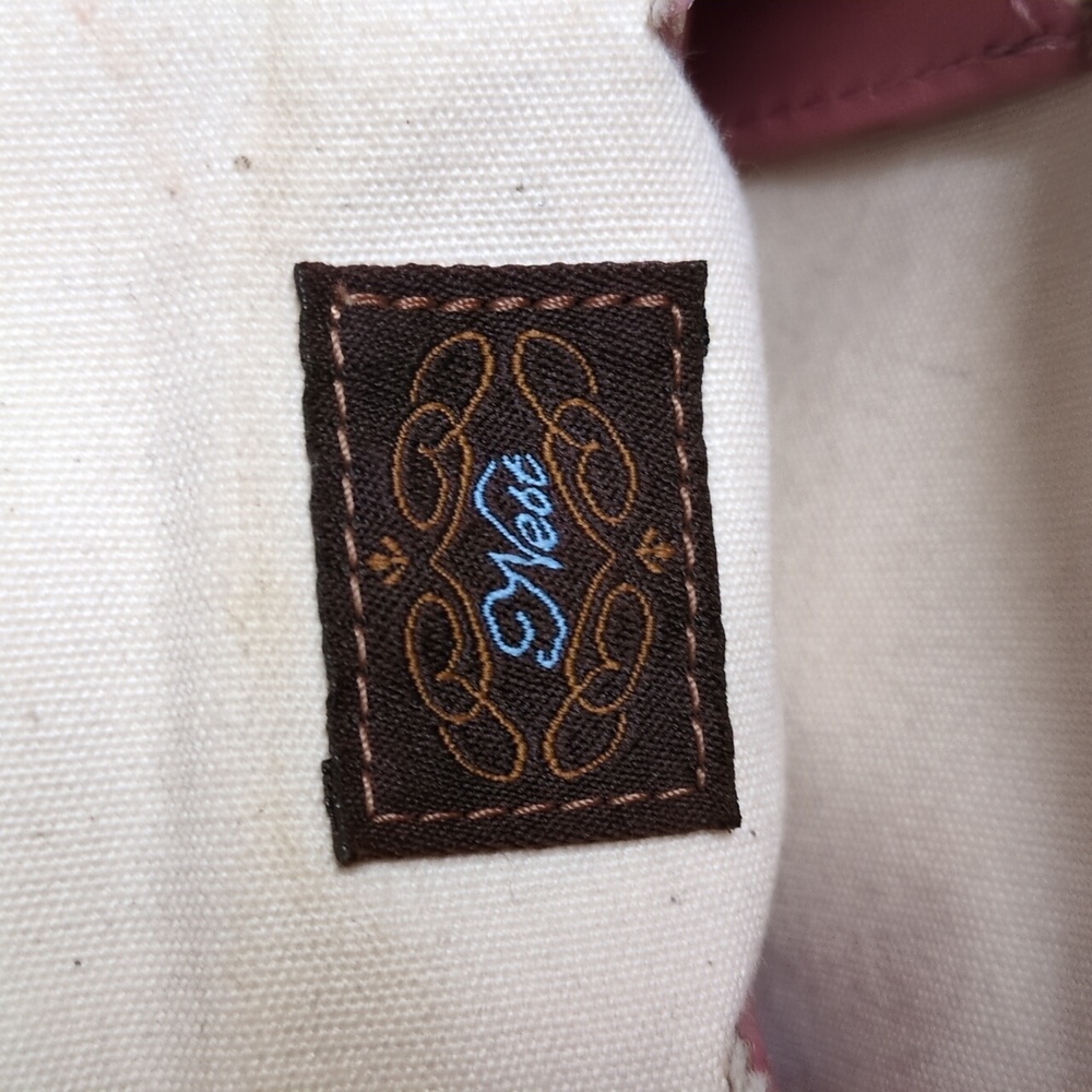 Anthropologie Nest Pink Leather Tote Bag - Picture 11 of 13